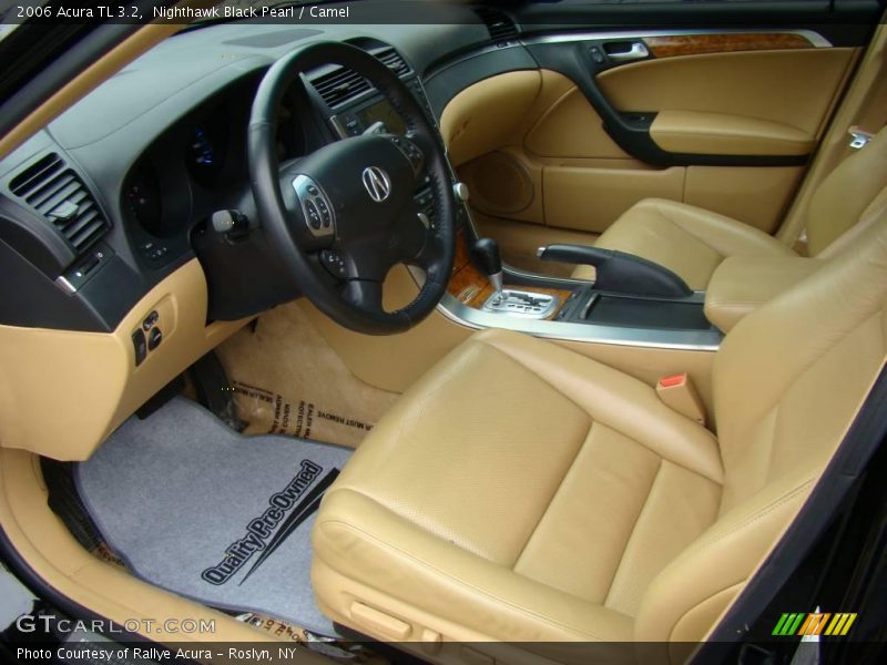 Nighthawk Black Pearl / Camel 2006 Acura TL 3.2