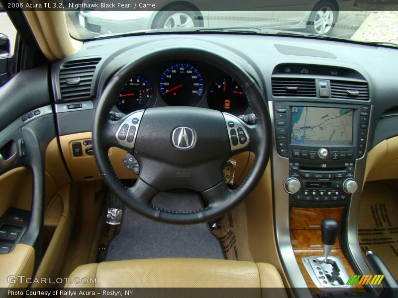 Nighthawk Black Pearl / Camel 2006 Acura TL 3.2