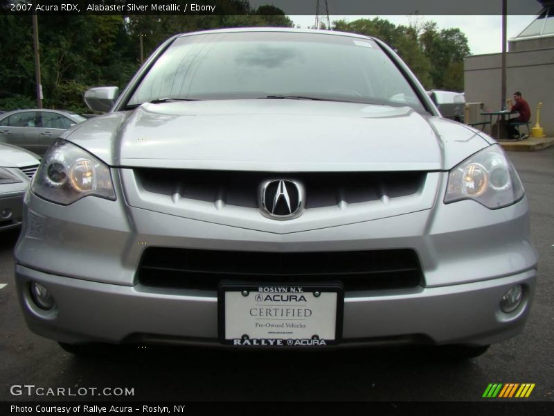 Alabaster Silver Metallic / Ebony 2007 Acura RDX
