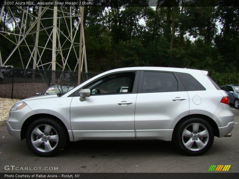 Alabaster Silver Metallic / Ebony 2007 Acura RDX