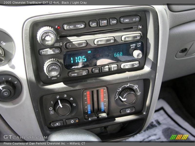 Black / Light Gray 2005 Chevrolet TrailBlazer EXT LS 4x4