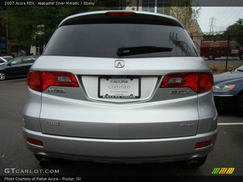 Alabaster Silver Metallic / Ebony 2007 Acura RDX