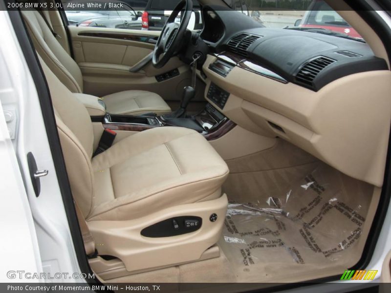 Alpine White / Black 2006 BMW X5 3.0i