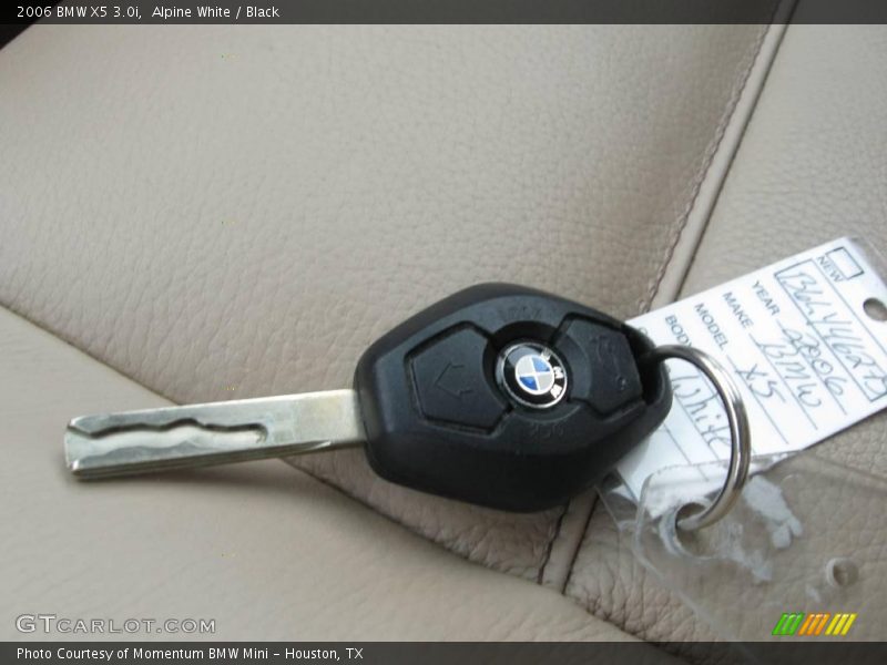 Alpine White / Black 2006 BMW X5 3.0i