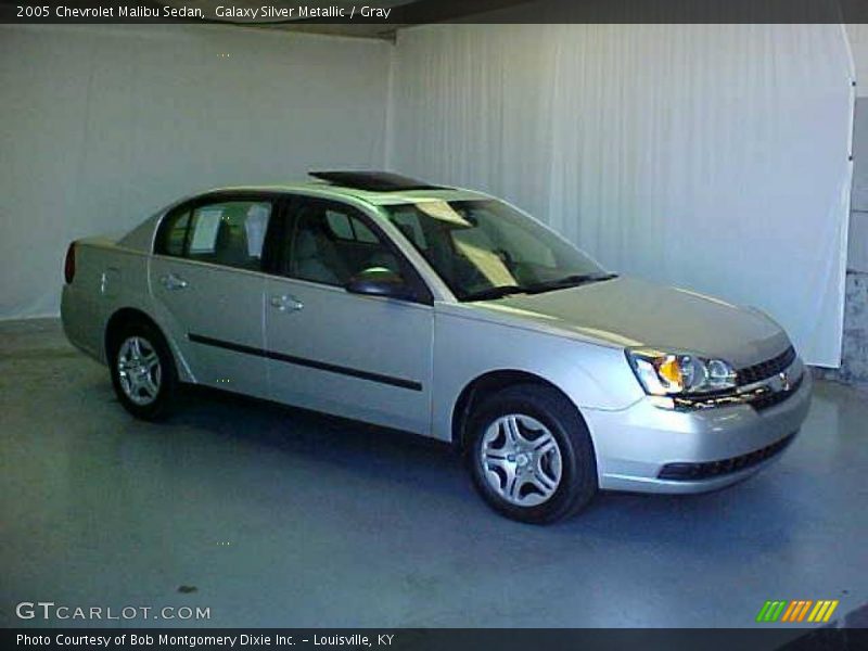 Galaxy Silver Metallic / Gray 2005 Chevrolet Malibu Sedan