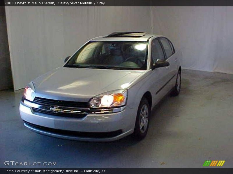 Galaxy Silver Metallic / Gray 2005 Chevrolet Malibu Sedan