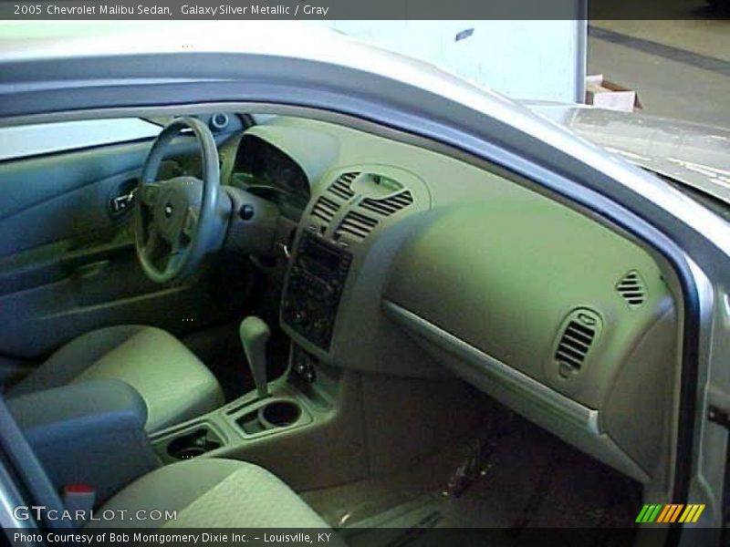 Galaxy Silver Metallic / Gray 2005 Chevrolet Malibu Sedan