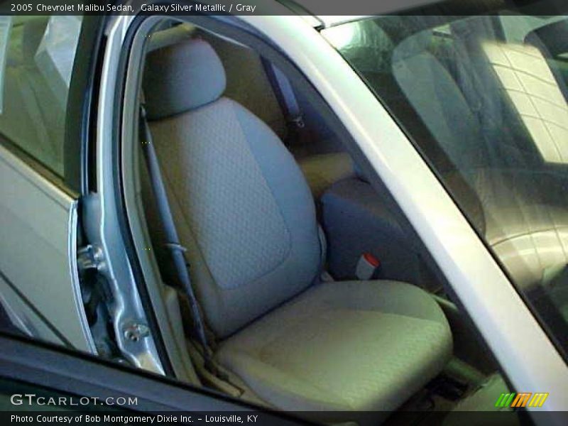 Galaxy Silver Metallic / Gray 2005 Chevrolet Malibu Sedan