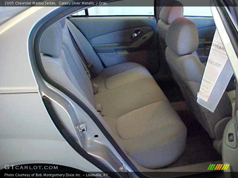Galaxy Silver Metallic / Gray 2005 Chevrolet Malibu Sedan