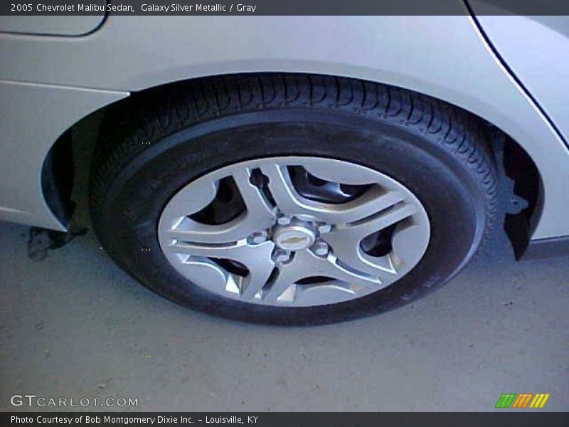Galaxy Silver Metallic / Gray 2005 Chevrolet Malibu Sedan