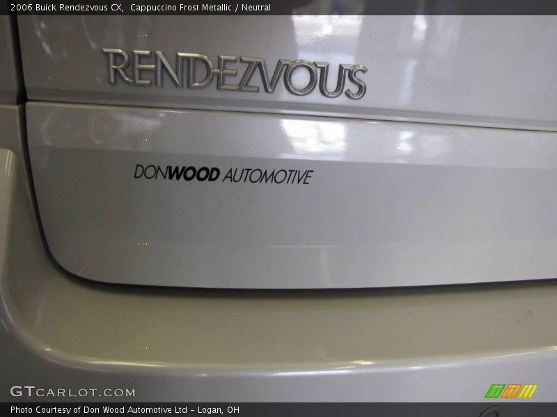 Cappuccino Frost Metallic / Neutral 2006 Buick Rendezvous CX