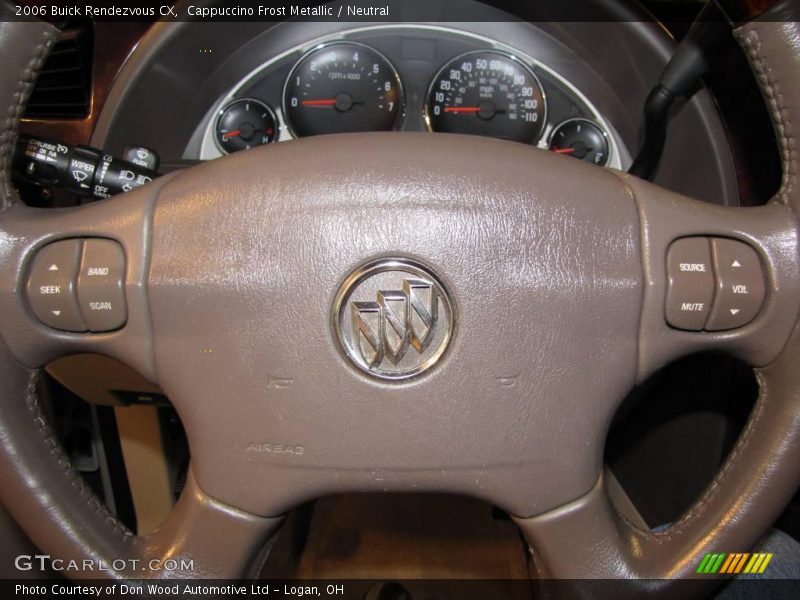 Cappuccino Frost Metallic / Neutral 2006 Buick Rendezvous CX