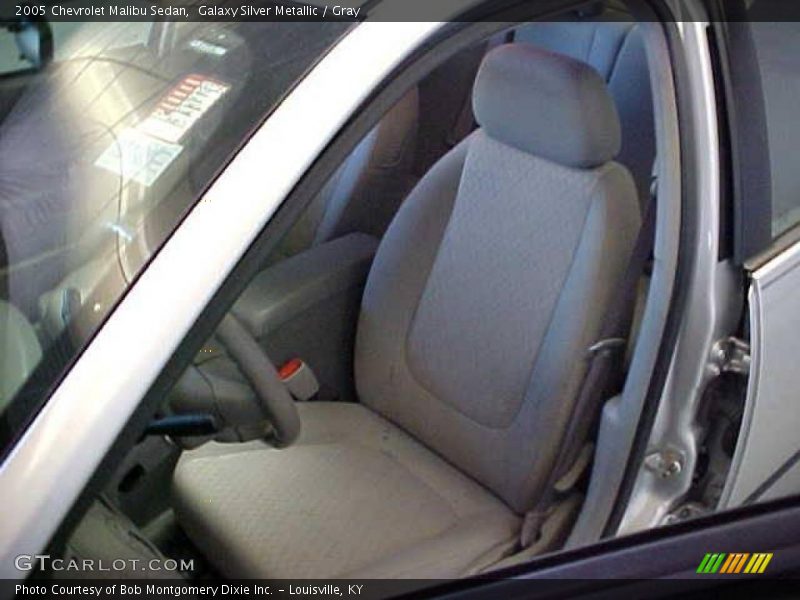 Galaxy Silver Metallic / Gray 2005 Chevrolet Malibu Sedan