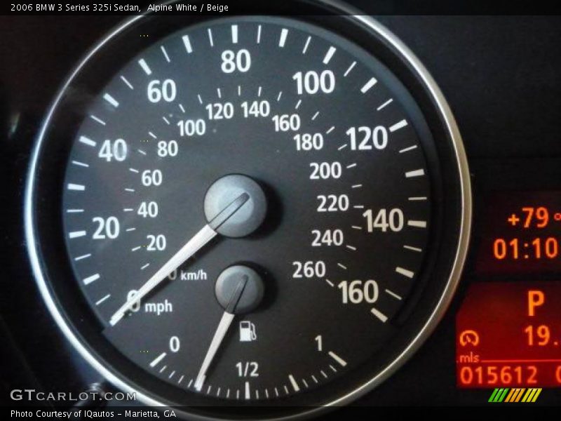 Alpine White / Beige 2006 BMW 3 Series 325i Sedan