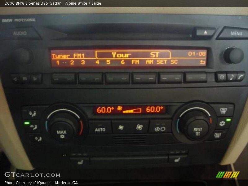 Alpine White / Beige 2006 BMW 3 Series 325i Sedan