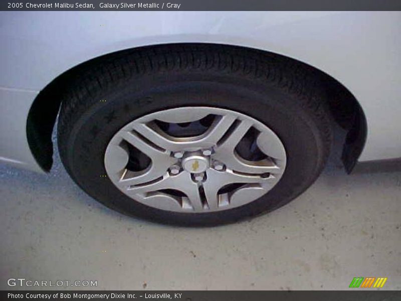 Galaxy Silver Metallic / Gray 2005 Chevrolet Malibu Sedan