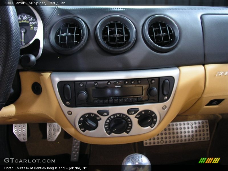Red / Tan 2003 Ferrari 360 Spider