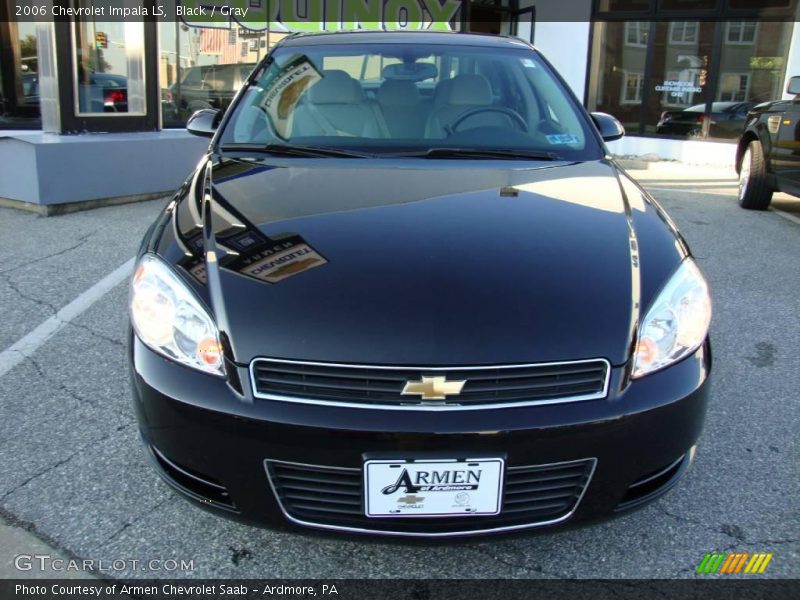 Black / Gray 2006 Chevrolet Impala LS