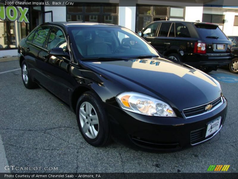 Black / Gray 2006 Chevrolet Impala LS