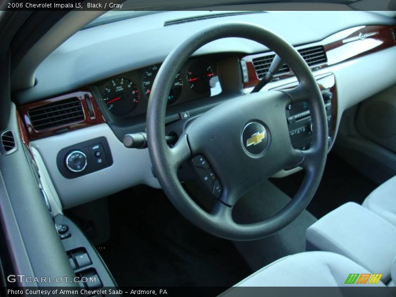 Black / Gray 2006 Chevrolet Impala LS