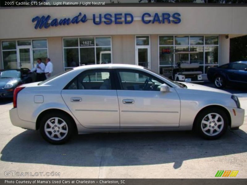 Light Platinum / Light Neutral 2005 Cadillac CTS Sedan