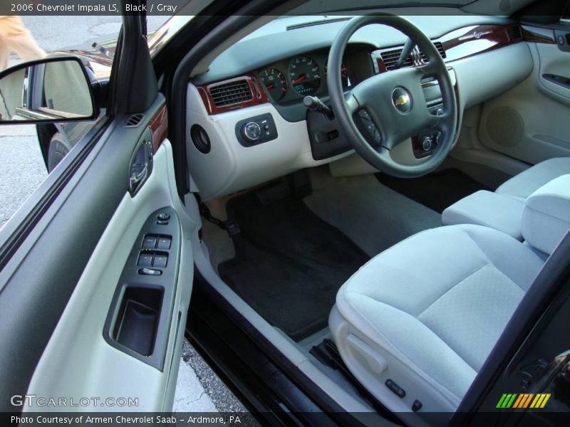 Black / Gray 2006 Chevrolet Impala LS