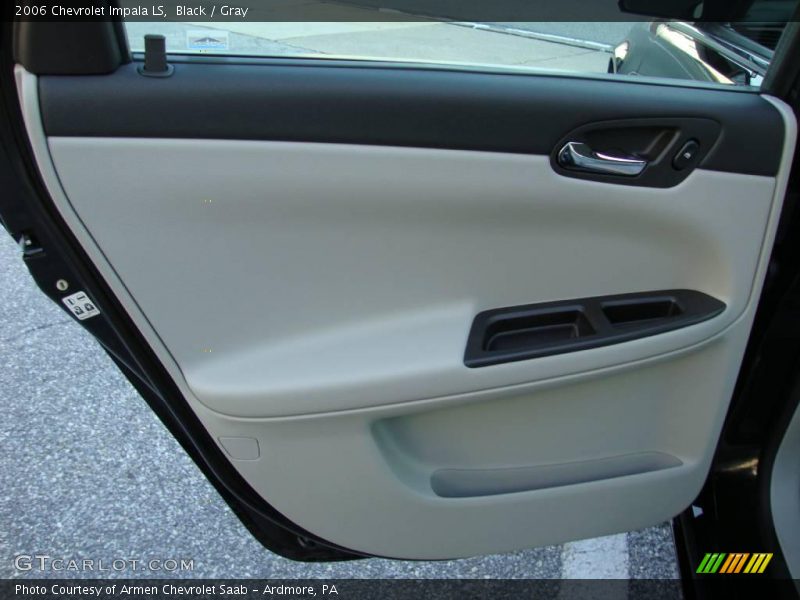 Black / Gray 2006 Chevrolet Impala LS