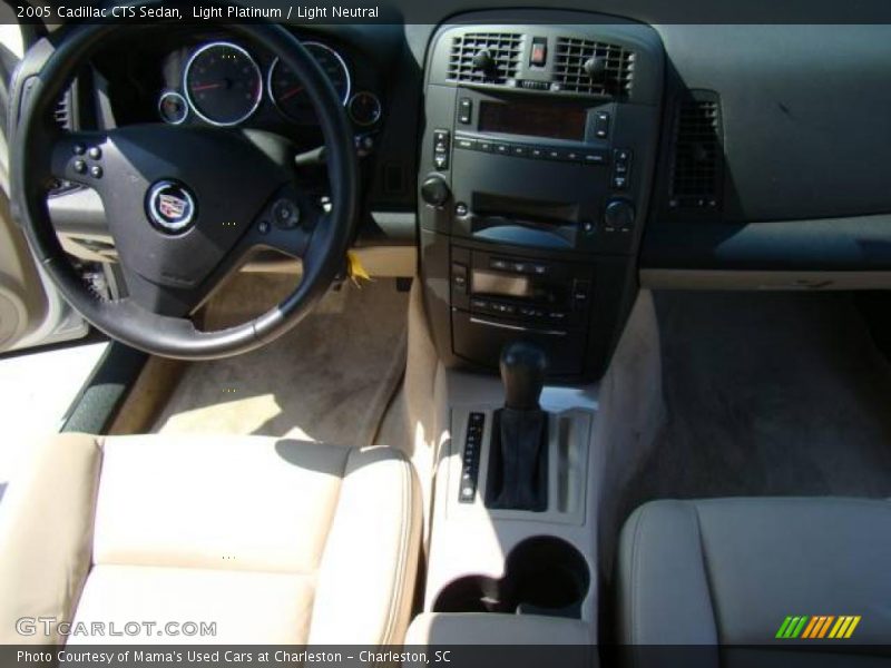 Light Platinum / Light Neutral 2005 Cadillac CTS Sedan