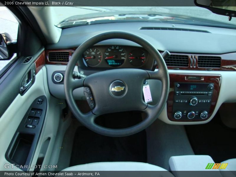 Black / Gray 2006 Chevrolet Impala LS