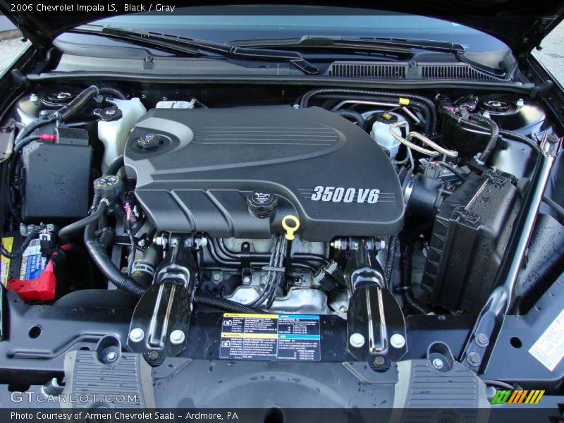 Black / Gray 2006 Chevrolet Impala LS
