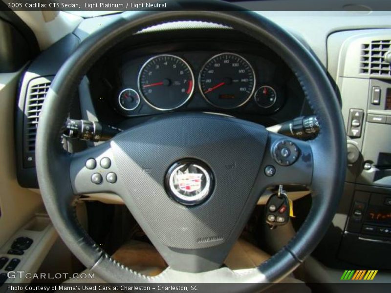 Light Platinum / Light Neutral 2005 Cadillac CTS Sedan