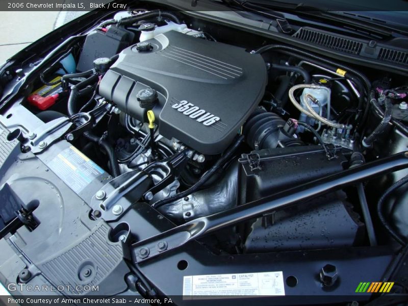 Black / Gray 2006 Chevrolet Impala LS
