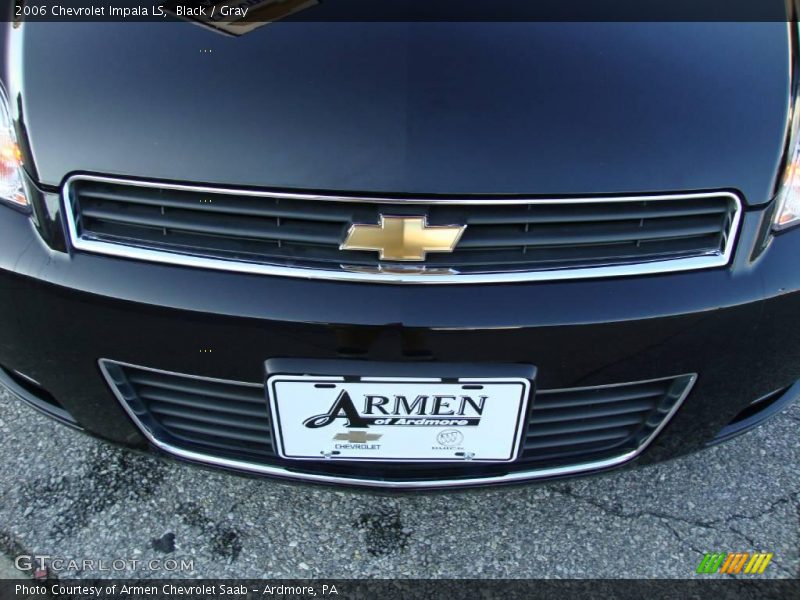 Black / Gray 2006 Chevrolet Impala LS