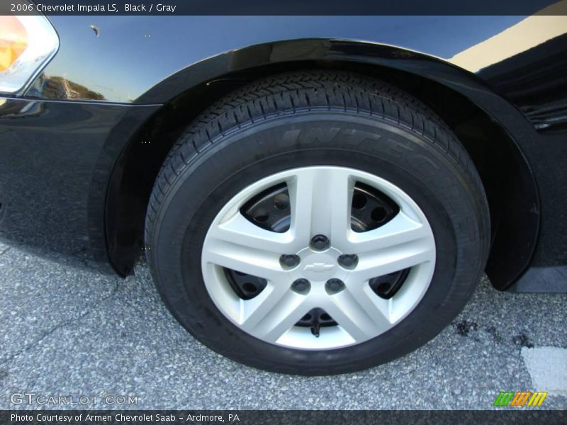 Black / Gray 2006 Chevrolet Impala LS