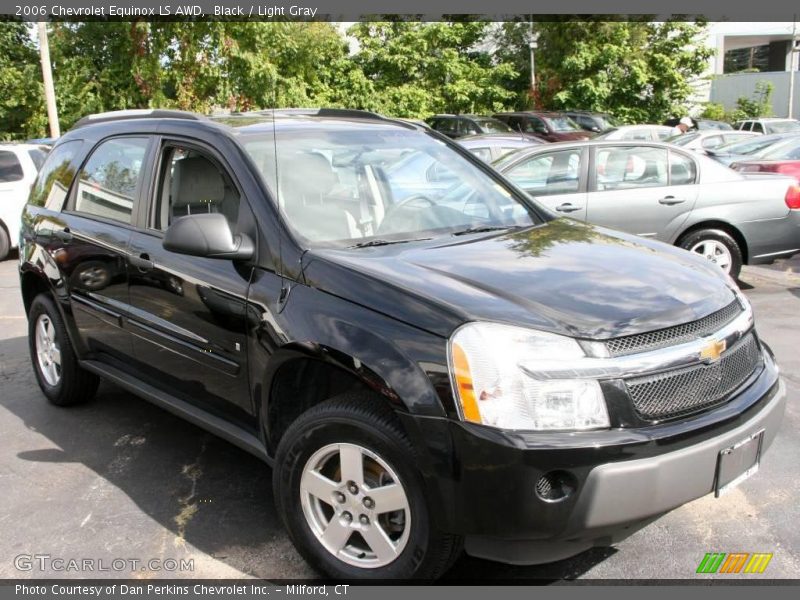 Black / Light Gray 2006 Chevrolet Equinox LS AWD