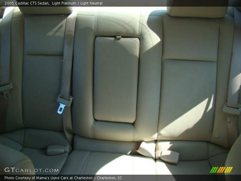 Light Platinum / Light Neutral 2005 Cadillac CTS Sedan