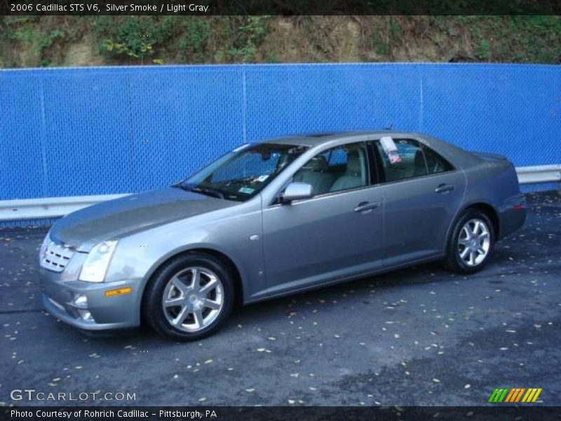 Silver Smoke / Light Gray 2006 Cadillac STS V6
