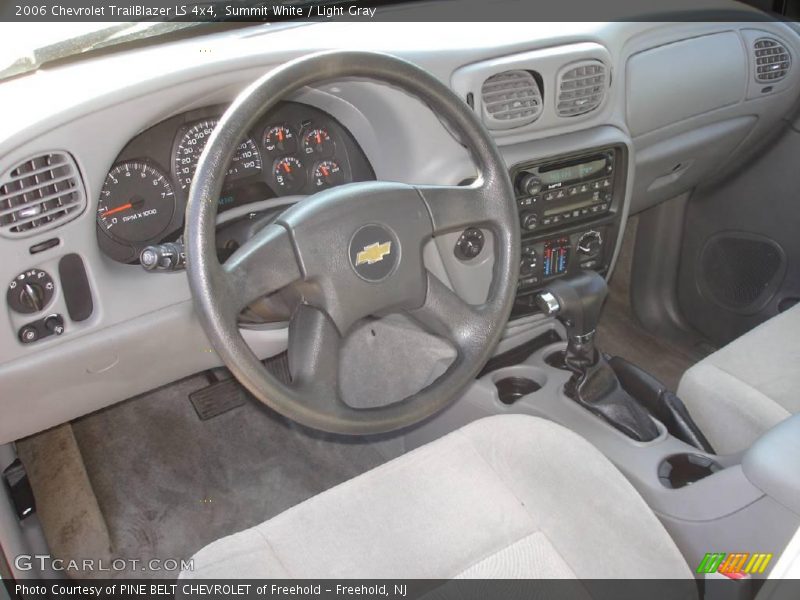 Summit White / Light Gray 2006 Chevrolet TrailBlazer LS 4x4