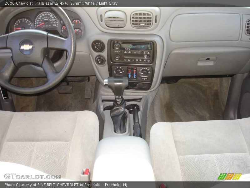 Summit White / Light Gray 2006 Chevrolet TrailBlazer LS 4x4