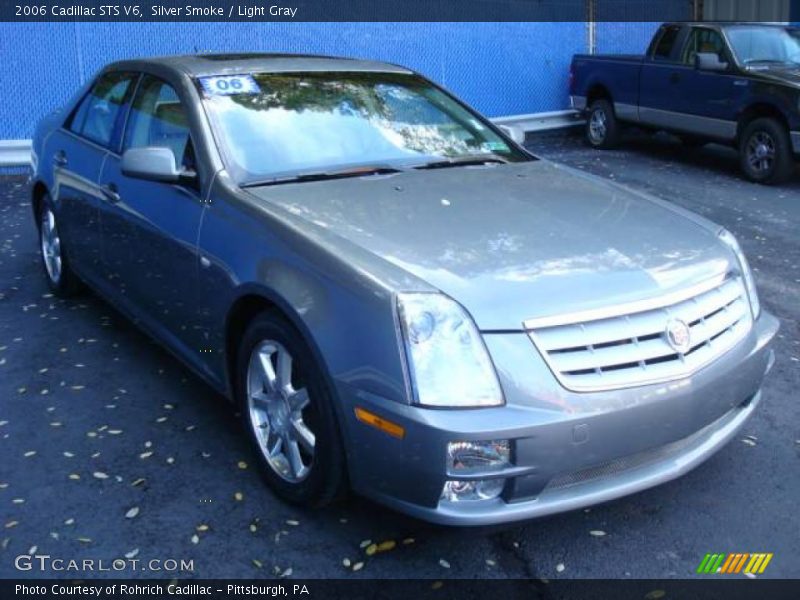Silver Smoke / Light Gray 2006 Cadillac STS V6