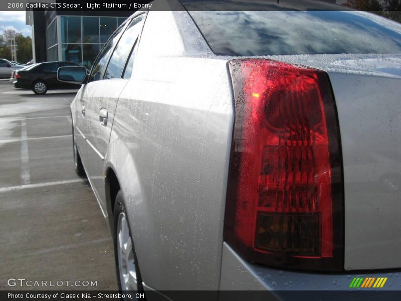 Light Platinum / Ebony 2006 Cadillac CTS Sedan