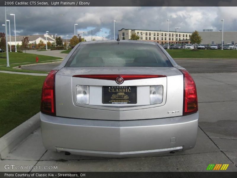 Light Platinum / Ebony 2006 Cadillac CTS Sedan