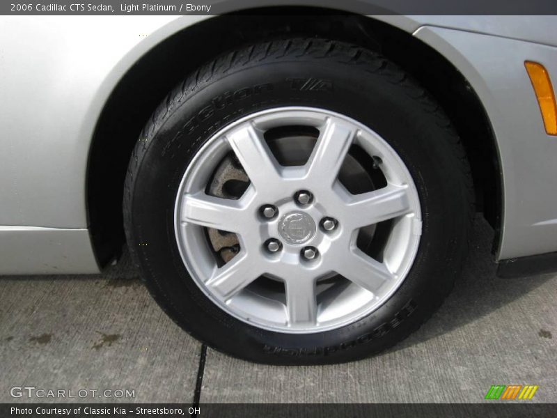 Light Platinum / Ebony 2006 Cadillac CTS Sedan