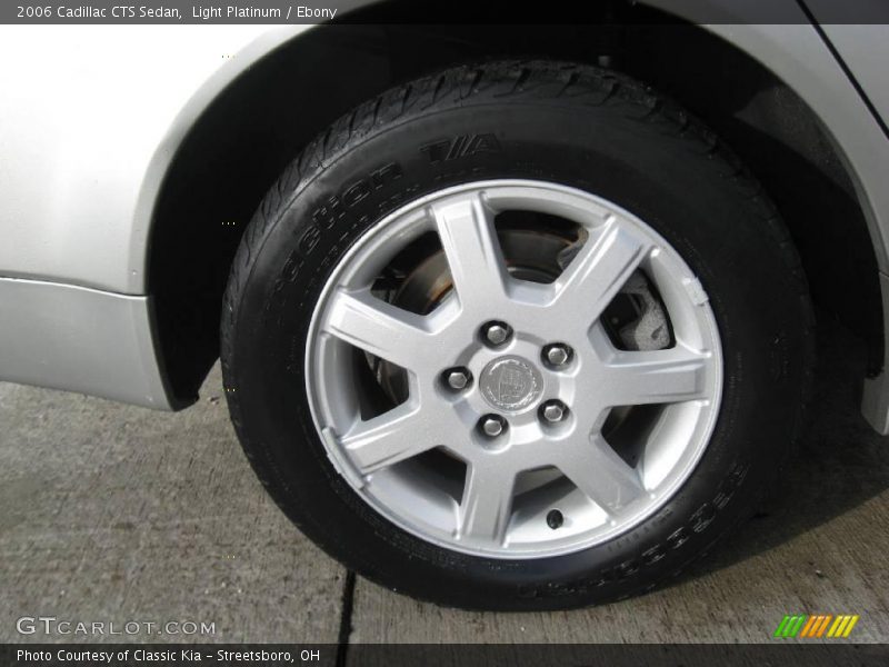 Light Platinum / Ebony 2006 Cadillac CTS Sedan