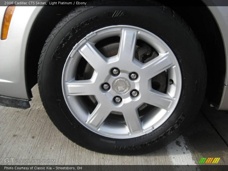 Light Platinum / Ebony 2006 Cadillac CTS Sedan