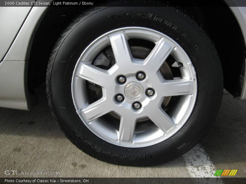 Light Platinum / Ebony 2006 Cadillac CTS Sedan