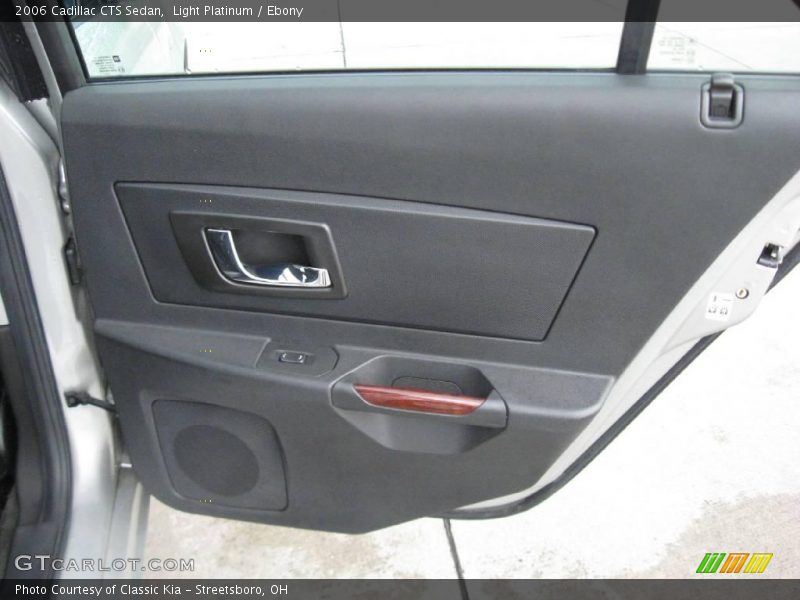 Light Platinum / Ebony 2006 Cadillac CTS Sedan
