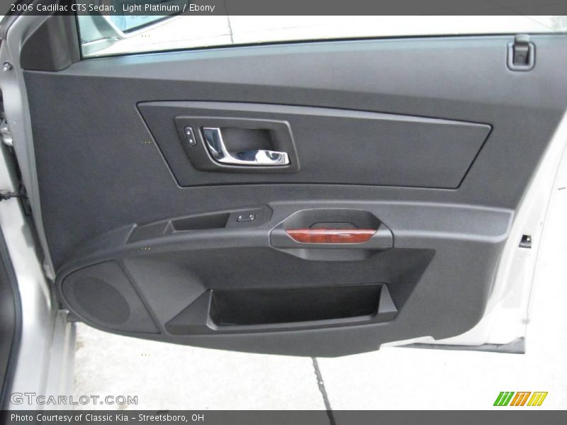 Light Platinum / Ebony 2006 Cadillac CTS Sedan