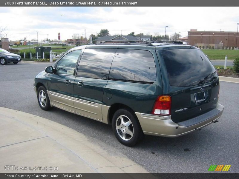 Deep Emerald Green Metallic / Medium Parchment 2000 Ford Windstar SEL