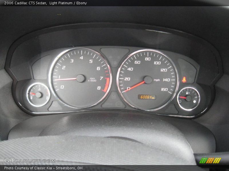 Light Platinum / Ebony 2006 Cadillac CTS Sedan